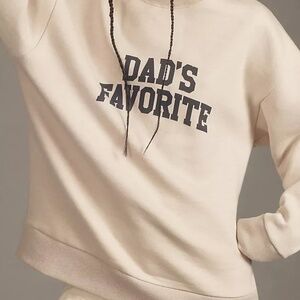 Favorite Daughter Cream Crew Neck Sweater